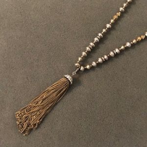 Stella & Dot Milana Tassel Necklace